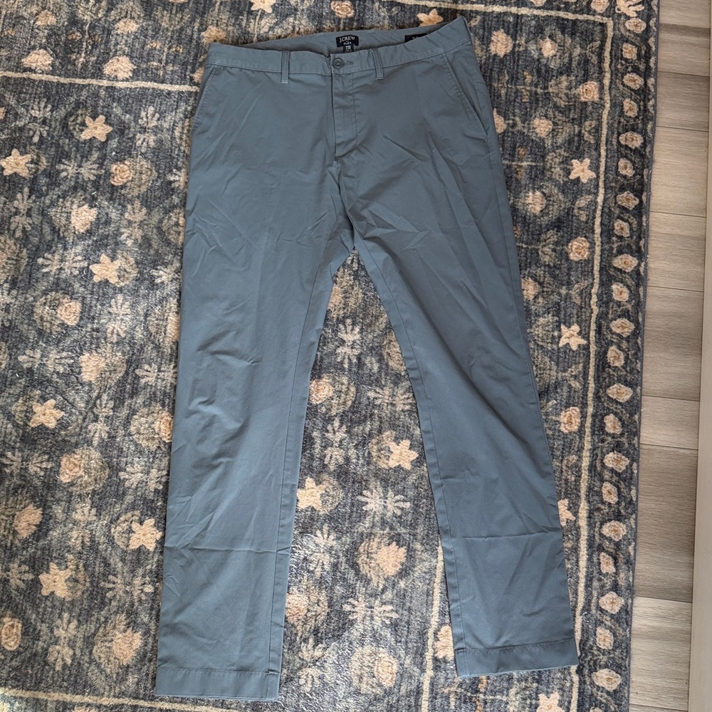 J. Crew Slate Blue Men's Flex Slim Pants | Men’s W32 L32